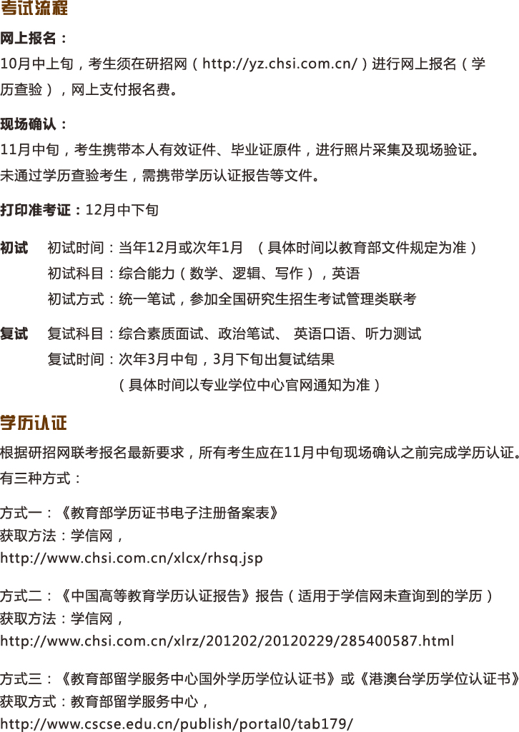 北京理工大學MBA招生安排